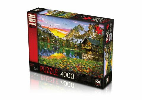 Ks Games Alpi̇na Lake 4000 Parça Puzzle