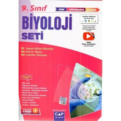 Çap Yayınları 9. Sınıf Biyoloji Anadolu Seti