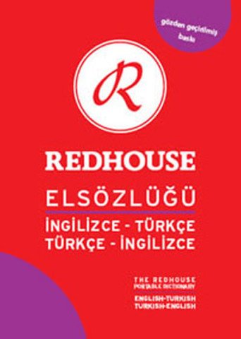 Redhouse Elsözlüğü İng.-Türk./Türk.-İng. (Kırmızı Orta)