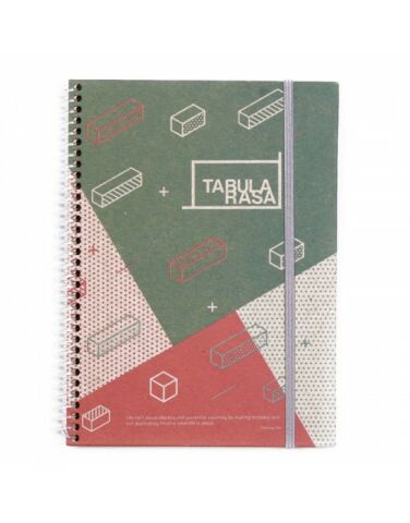 Deffter Tabula Rasa / Green 15X21CM 50 Yaprak Spiralli Defter