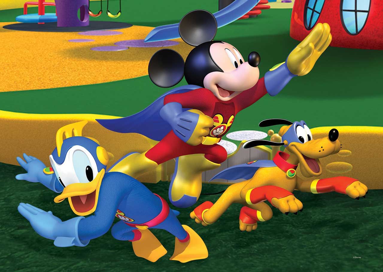 Ks Games Mickey Mouse 50 Parça Puzzle