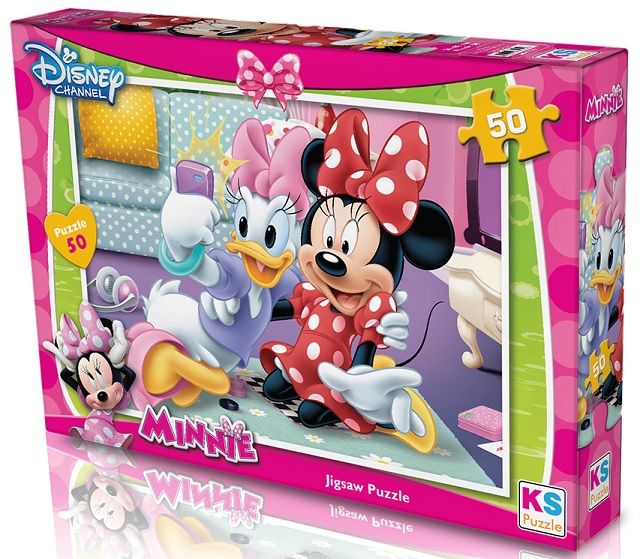 Ks Games Minnie 50 Parça Puzzle