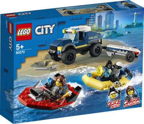 Lego City Elit Polis Tekne Taşıma Aracı /166 Parça