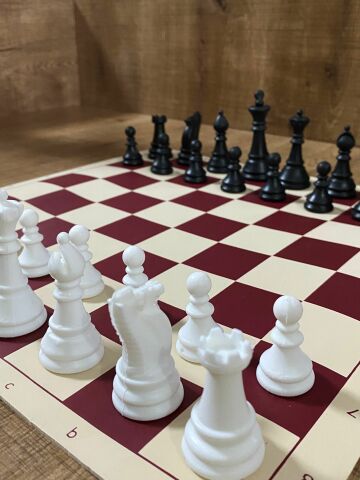 CA GAMES Satranç Zeka Mantık Strateji oyunu Kırmızı Kutu CA.10009