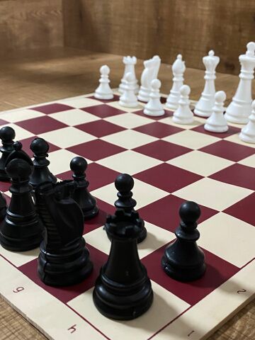 CA GAMES Satranç Zeka Mantık Strateji oyunu Kırmızı Kutu CA.10009