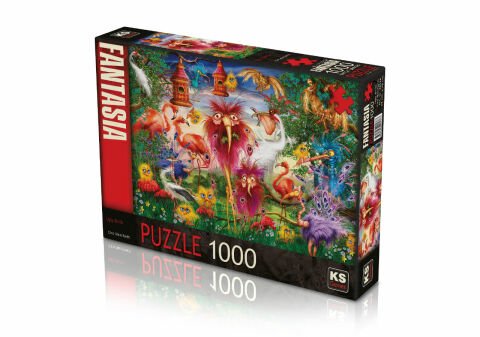 Ks Games Ugly Bi̇rds  1000 Parça Puzzle