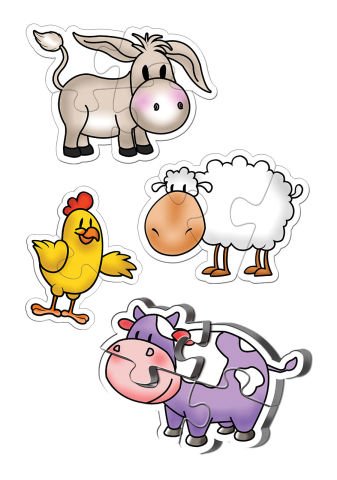 Ks Games Çiftlik Hayvanları Baby Puzzle