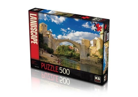 Ks Games Old Mostar Bridge 500 Parça Puzzle