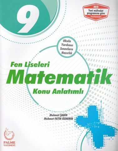 Palme Yayınları 9. Sınıf Fen Liseleri Matematik Konu Anlatımlı