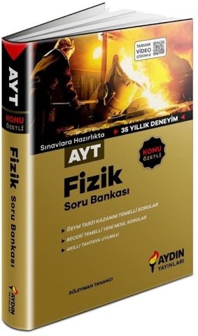 Aydın Yayınları AYT Fizik Soru Bankası