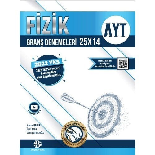 Bilgi Sarmal AYT Fizik 25 x 14 Branş Denemeleri