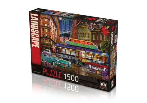 Ks Games Ri̇ckeys Di̇ner Puzzle 1500 Parça Puzzle