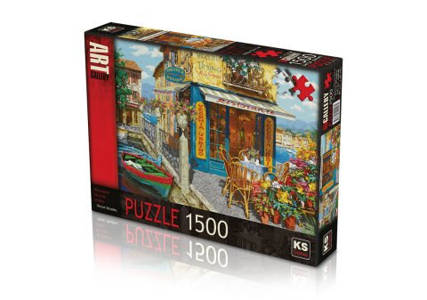 Ks Games Ristorante Vecchia Urbino 1500 Parça Puzzle