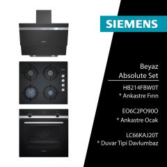 Siemens Siyah Selection Ankastre Set