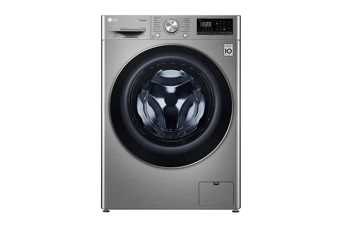 LG F4V5RGP2T Kurutmalı Çamaşır Makinesi 10,5 Kg Yıkama / 7 Kg Kurutma 1400 Devir Buharlı