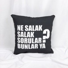 Ne Kadar Salak Salak Sorular Ya Baskılı Yastık