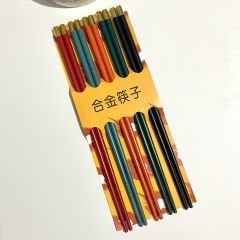 Renkli Metal Chopstick