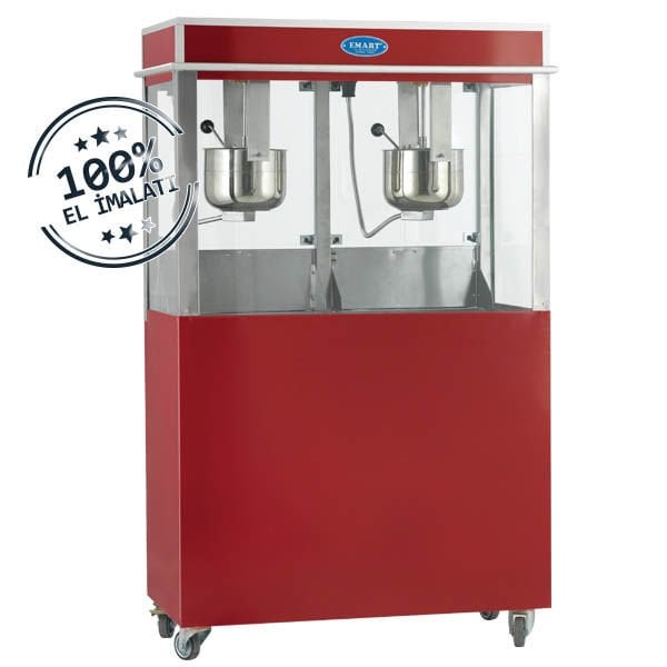 Milas Model - Patlamış Mısır Makinesi - Arabalı