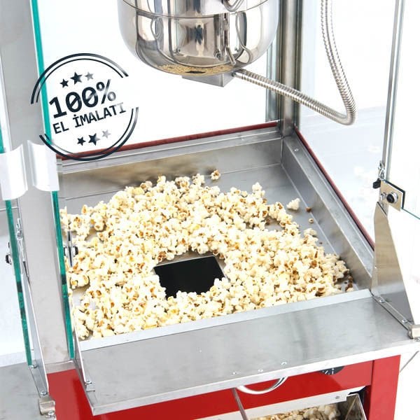 Milas Model - Patlamış Mısır Makinesi - Arabalı