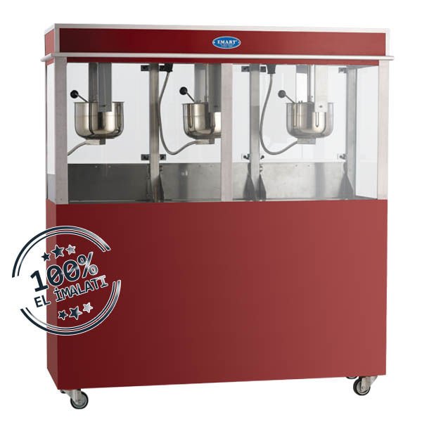 Olimpos Model - Patlamış Mısır Makinesi - Arabalı