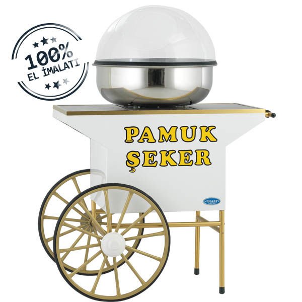 Efes Model - Pamuk Şeker Makinesi - Arabalı