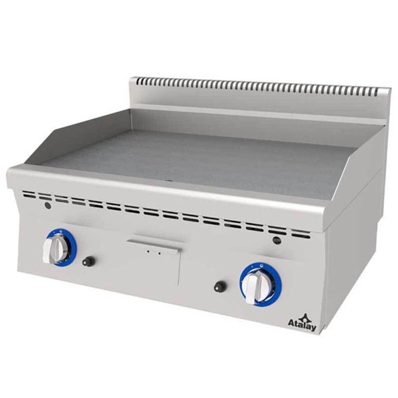AGI-860 - Gazlı Pleyt Izgara, Düz Yüzeyli - Set Üstü