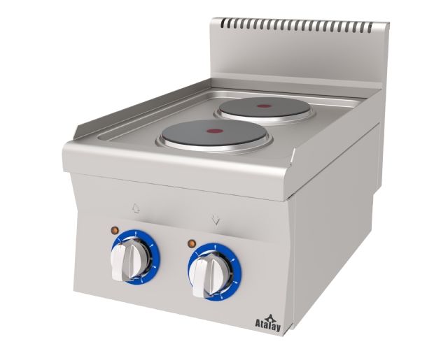 AEO-460 - Elektrikli Ocak, İki Gözlü - Set Üstü