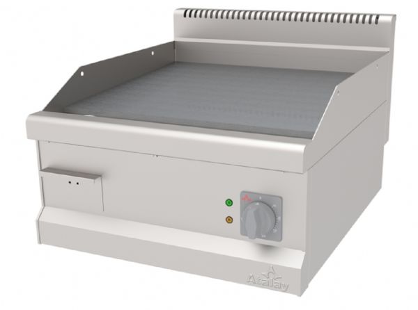 AEI-670/N - Elektrikli Pleyt Izgara, Nervürlü Yüzeyli - Set Üstü