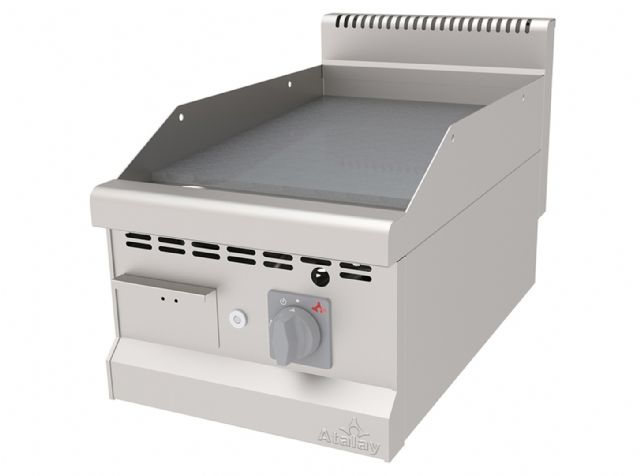 AGI-470/N - Gazlı Pleyt Izgara, Nervürlü Yüzeyli - Set Üstü