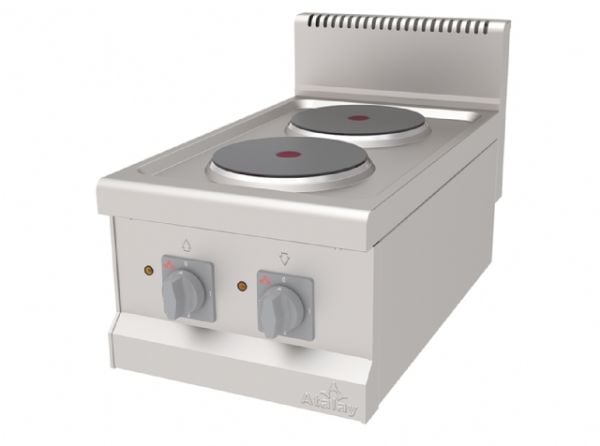 AEO-470 - Elektrikli Ocak, İki Gözlü - Set Üstü