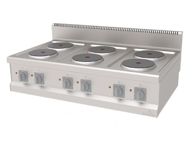 AEO-1270 - Elektrikli Ocak, Altı Gözlü - Set Üstü