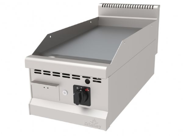 AGI-490S - Gazlı Pleyt Izgara, Düz Yüzeyli - Set Üstü