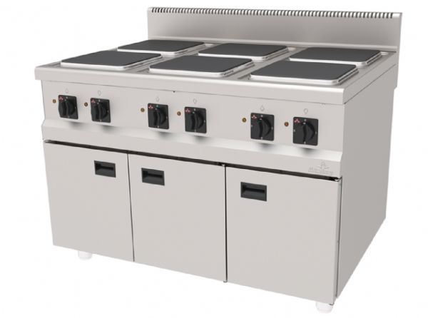 AEO-1290 - Elektrikli Ocak, Altı Gözlü - Set Tipi