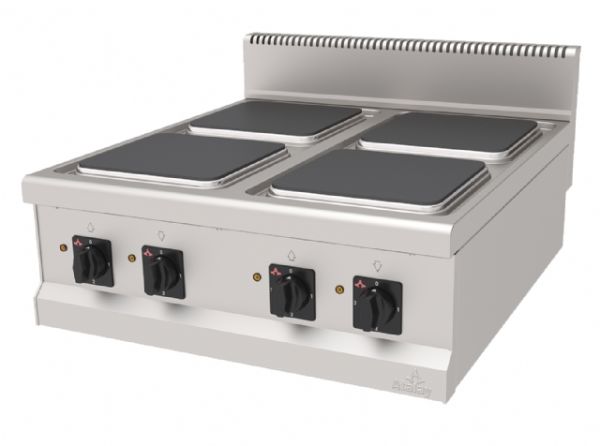 AEO-890S - Elektrikli Ocak, Dört Gözlü - Set Üstü