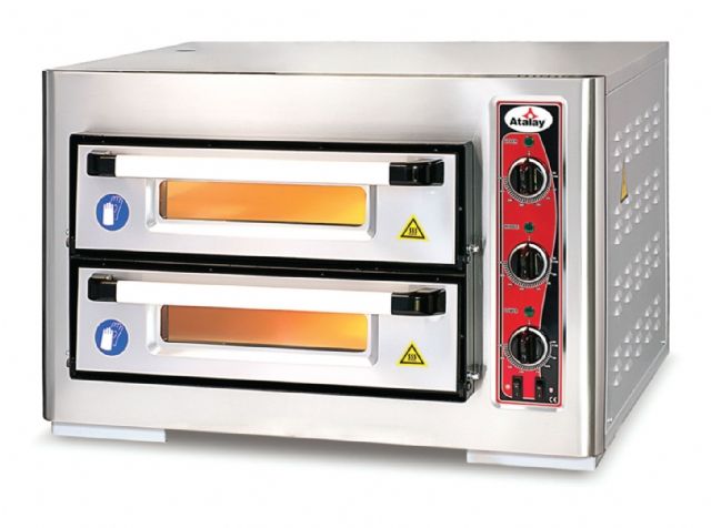 APF-40/2 - Elektrikli Pizza Fırını - Çift Katlı