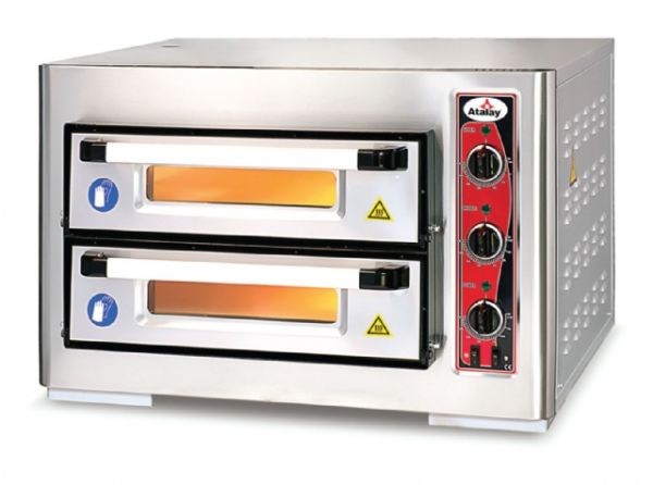 APF-40/2 - Elektrikli Pizza Fırını - Çift Katlı