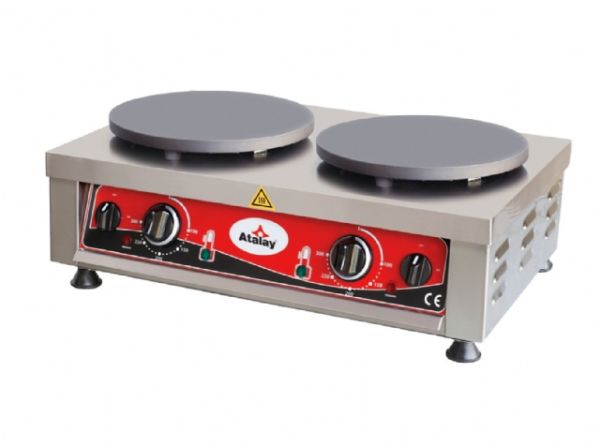 AKM-4002 - Elektrikli Krep Makinesi - Çiftli