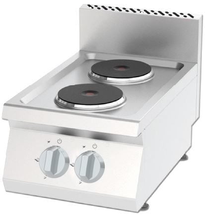 KEO-4060 - Elektrikli Ocak, İki Gözlü - Set Üstü