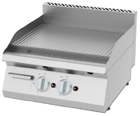 KGOI-6060 - Gazlı Pleyt Izgara, Nervürlü Yüzeyli - Set Üstü