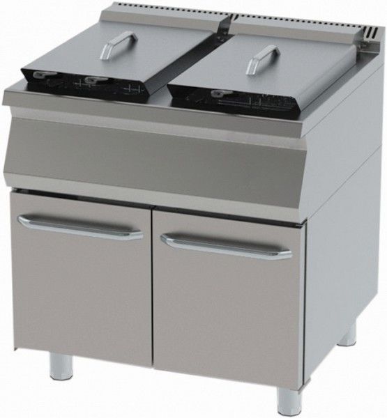 KGFD-8070 - Gazlı Fritöz, Çift Hazneli - Set Tipi
