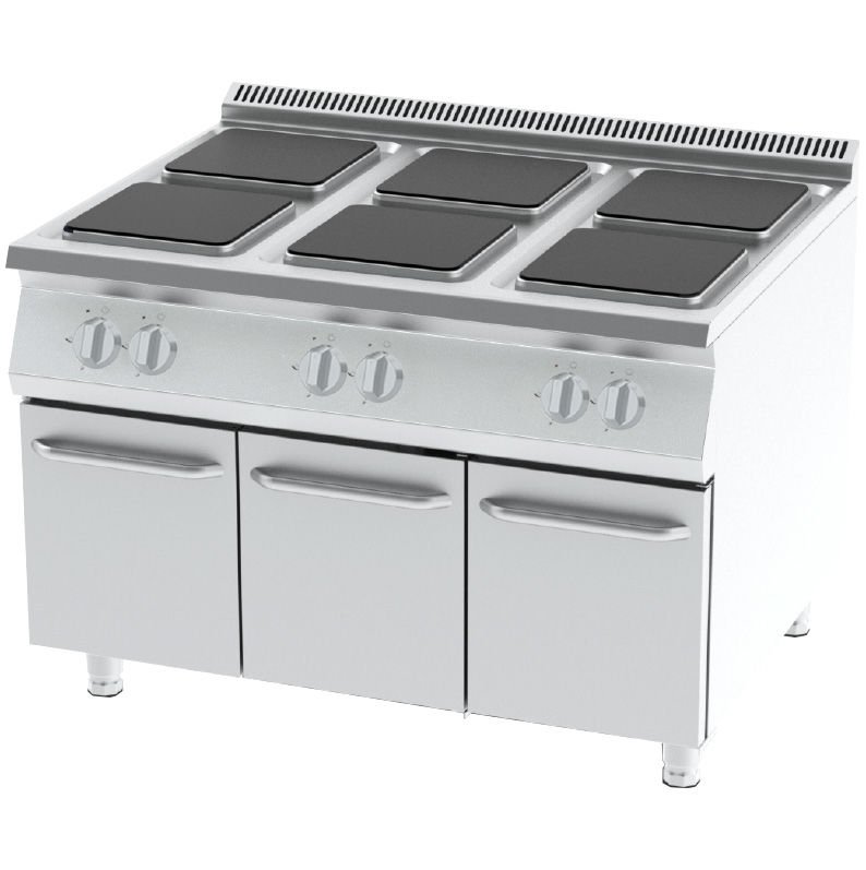 KEOD-1290 - Elektrikli Ocak, Altı Gözlü - Set Tipi