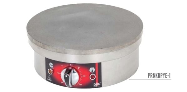 KRPYE-1 Model - Elektrikli Krep Makinesi - Yuvarlak, Tekli