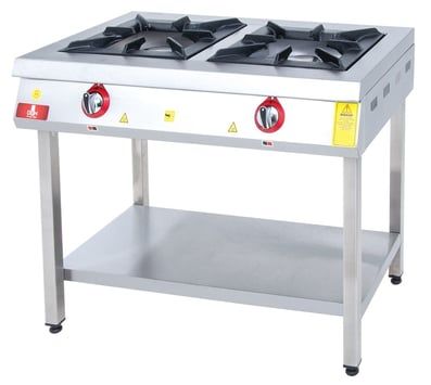 KF-1060 Model - Gazlı Set Tipi Ocak, 2 Gözlü, Fırınsız
