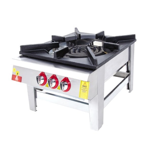 KS-7074 Model - Gazlı Yer Ocağı, 4 Yanışlı