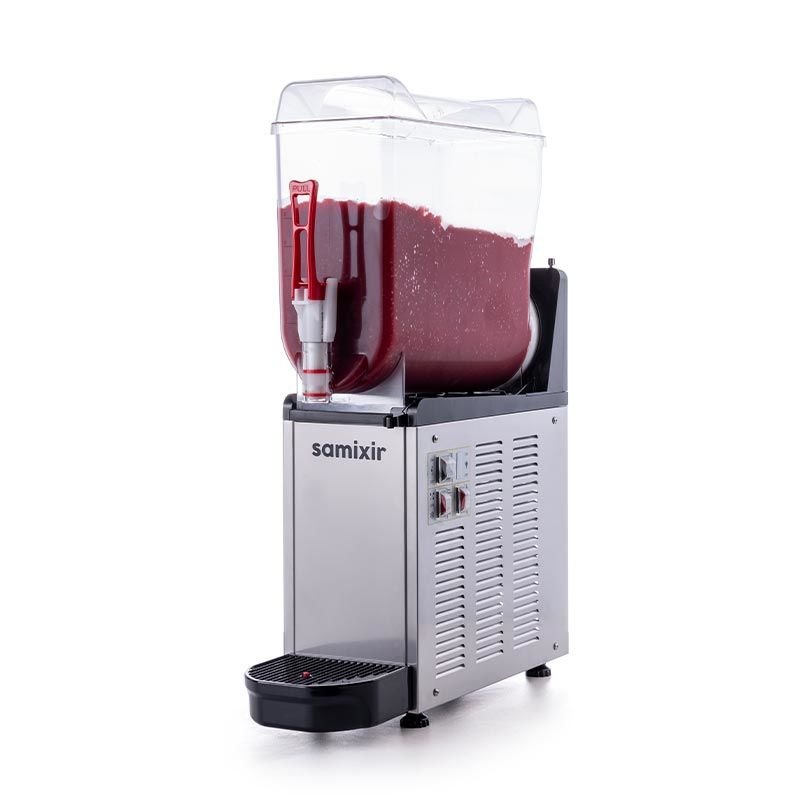 SLUSH Mono Model - Karlama / Buzlu İçecek Dispenseri, Inox, 12 Lt