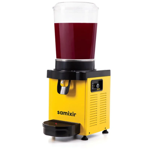 Panoramik M10 Model - Karıştırıcılı Soğuk İçecek Dispenseri, Sarı Renk, 10 Lt