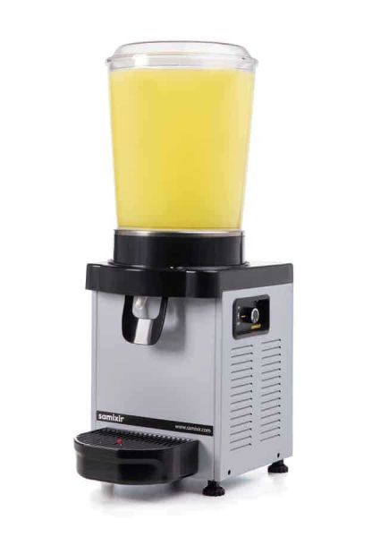 Panoramik M10 Model - Karıştırıcılı Soğuk İçecek Dispenseri, Inox, 10 Lt