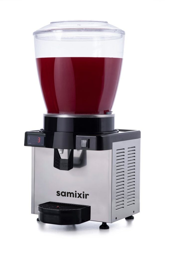 Panoramik M22 Model - Karıştırıcılı Soğuk İçecek Dispenseri, Inox, 22 Lt, Dijital