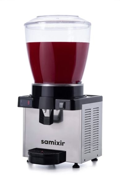 Panoramik M22 Model - Karıştırıcılı Soğuk İçecek Dispenseri, Inox, 22 Lt, Dijital