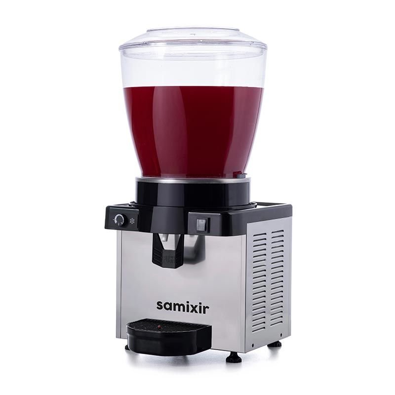 Panoramik M22 Model - Karıştırıcılı Soğuk İçecek Dispenseri, Inox, 22 Lt